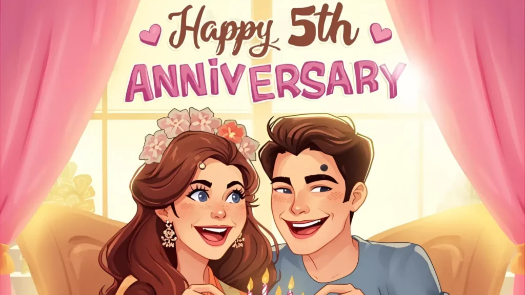 5th Year Anniversary Captions Instagram