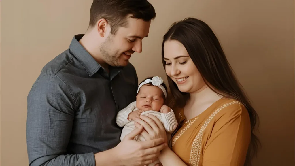 Anniversary Captions with Baby