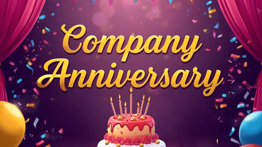 Company Anniversary Instagram Captions