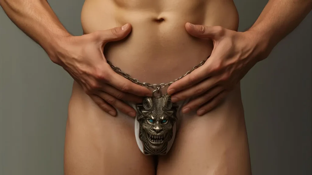 Male Chastity Captions