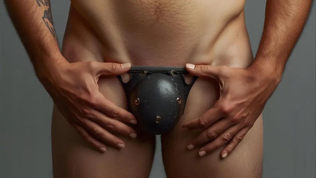 Male Chastity Captions