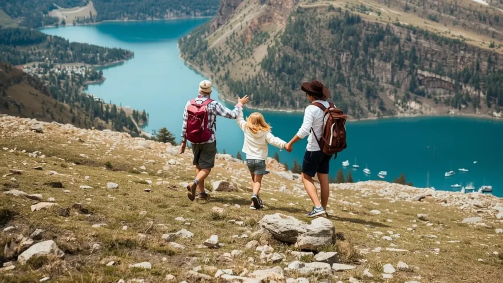 Short Caption for Family Trip