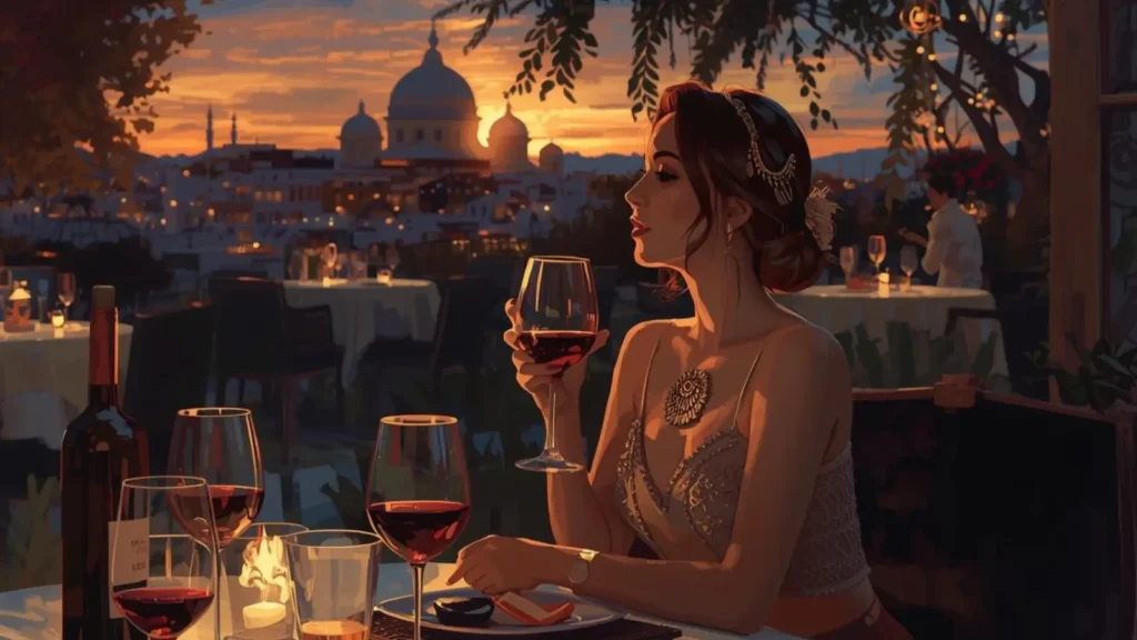 Short Classy Wine Captions