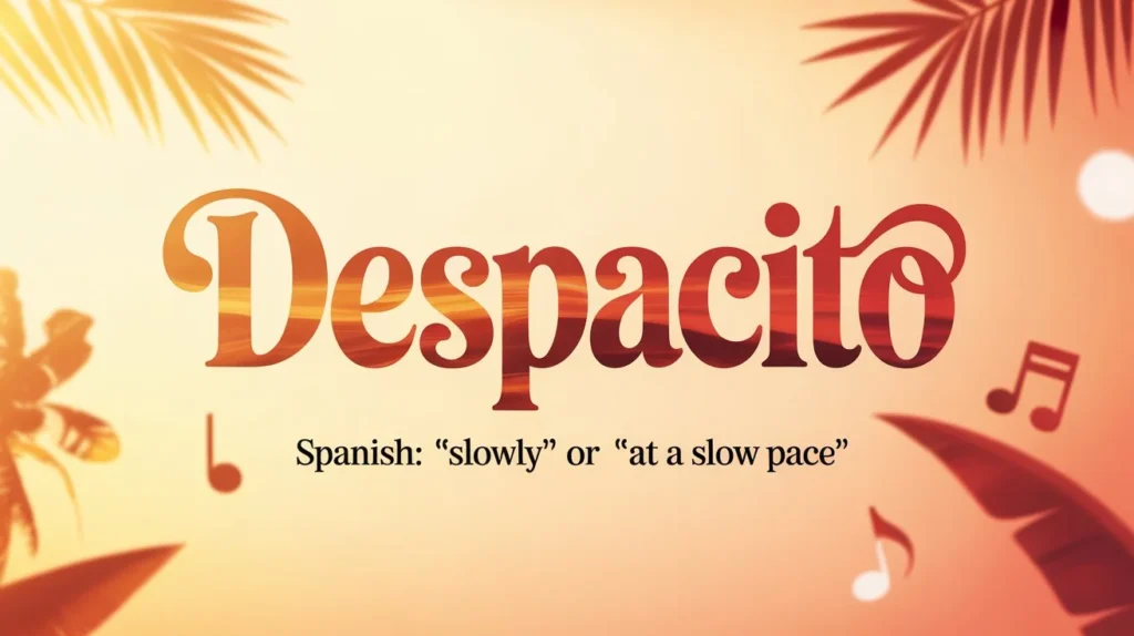 What Does Despacito Mean