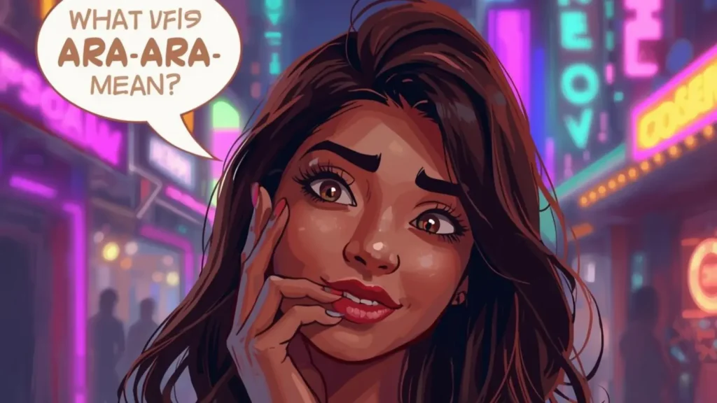 What Does Ara Ara Mean