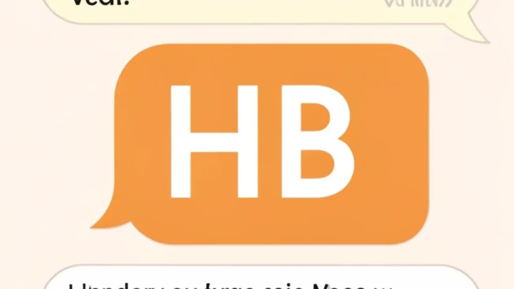 What Does HB Mean in Text
