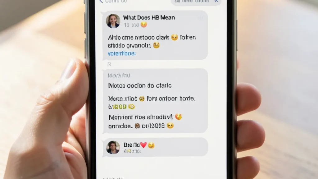 What Does HB Mean in Text