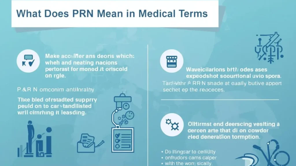 What Does PRN Mean in Medical Terms
